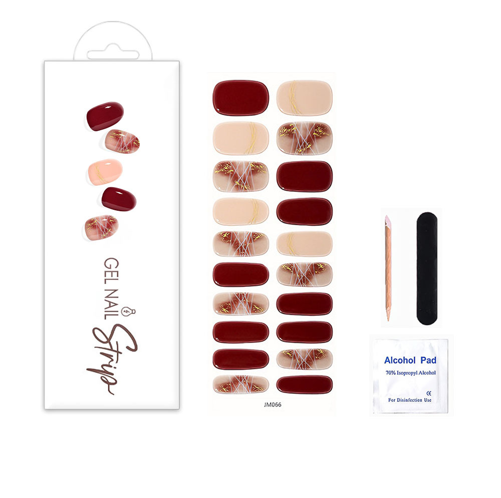 JM066 Gel Nail Wraps