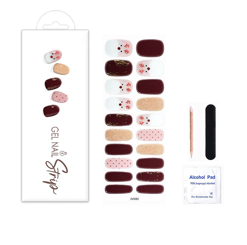 JM080 Gel Nail Wraps