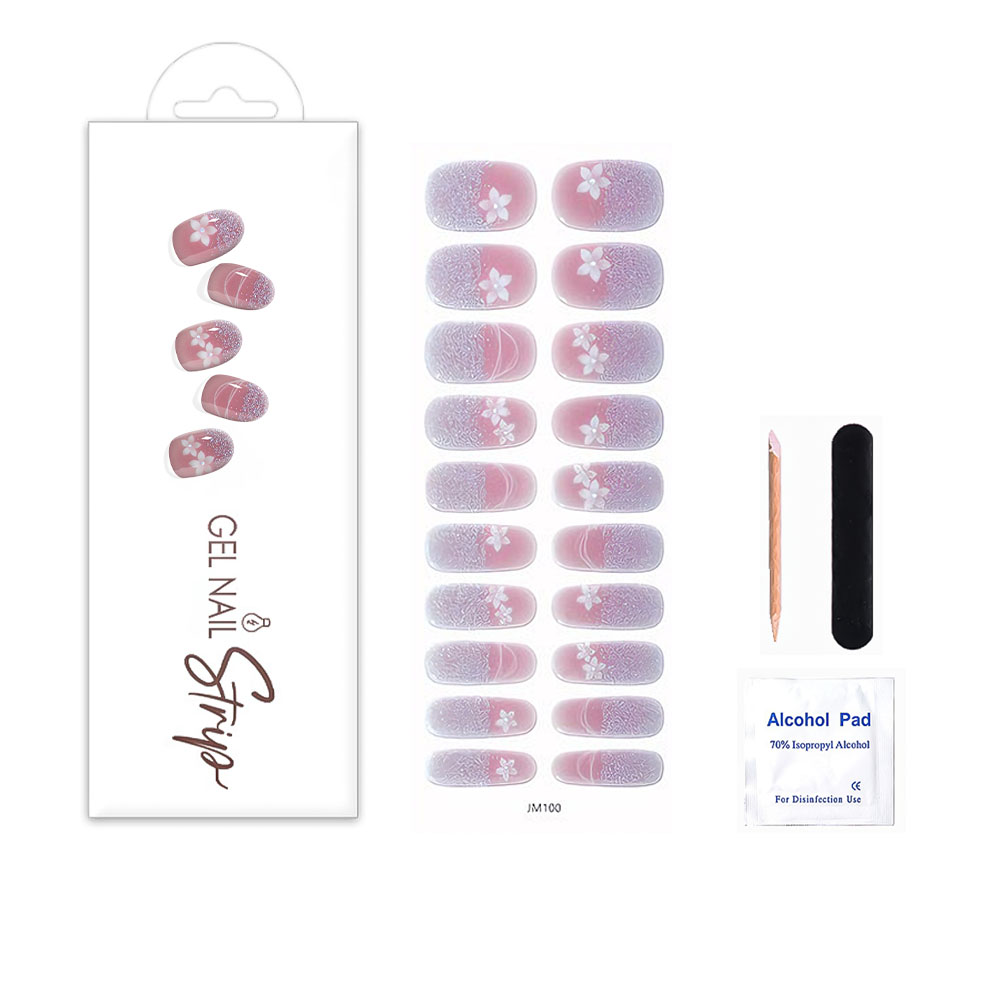 JM100 Gel Nail Wraps