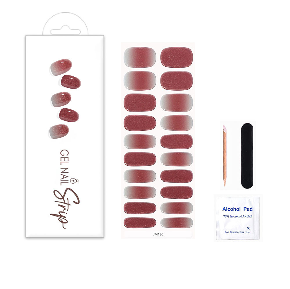 JM136 Gel Nail Wraps