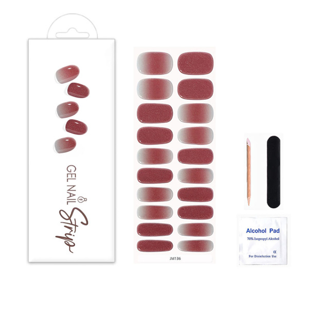JM136 Gel Nail Wraps