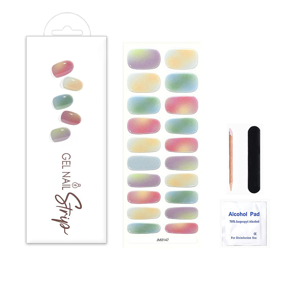 JM147 Gel Nail Wraps