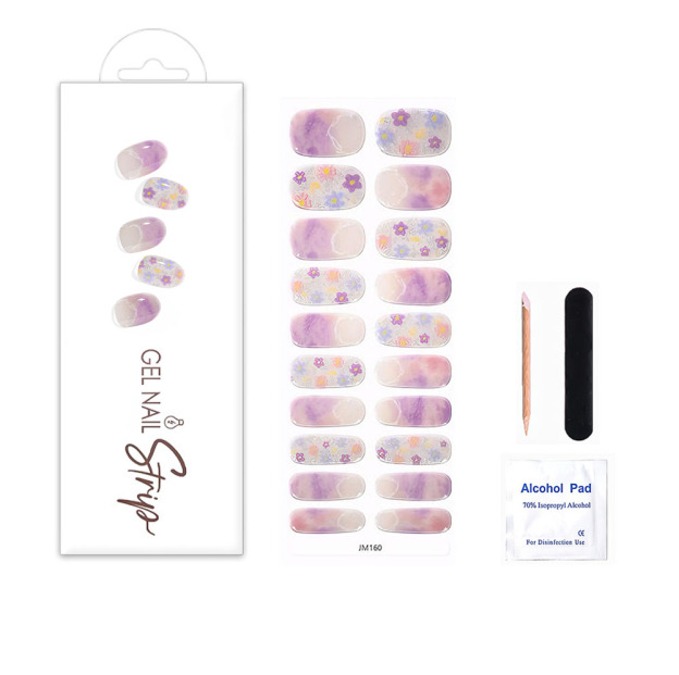 JM160 Gel Nail Wraps