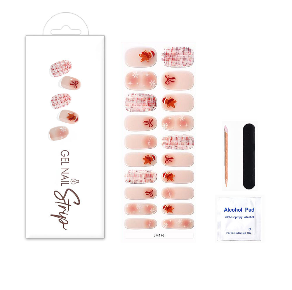 JM176 Gel Nail Wraps