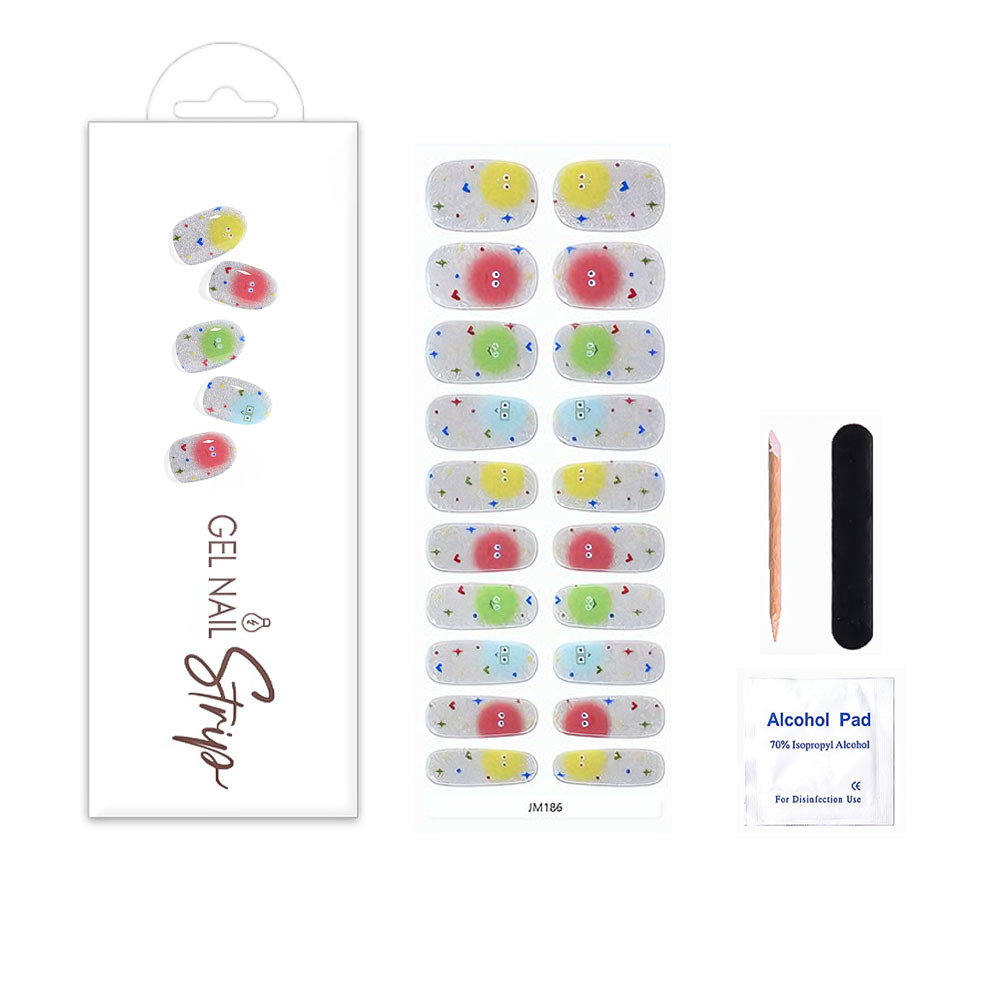 JM186 Gel Nail Wraps
