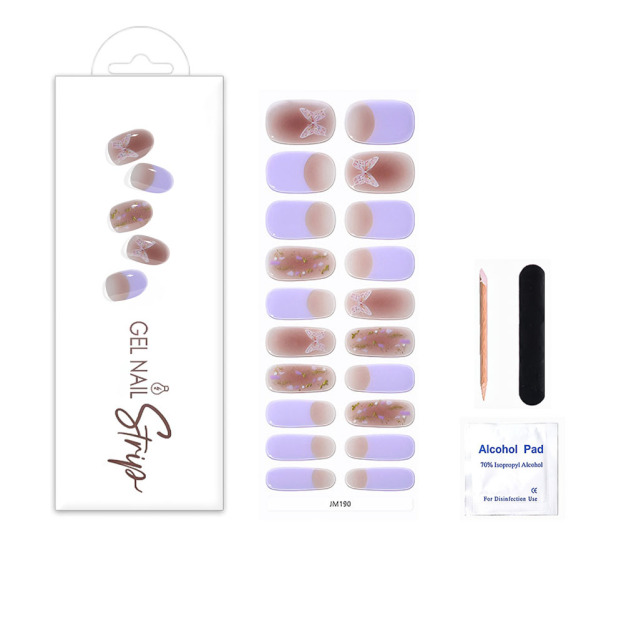 JM190 Gel Nail Wraps