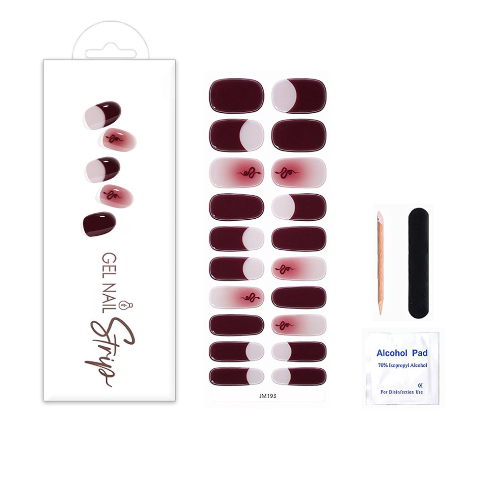 JM193 Gel Nail Wraps