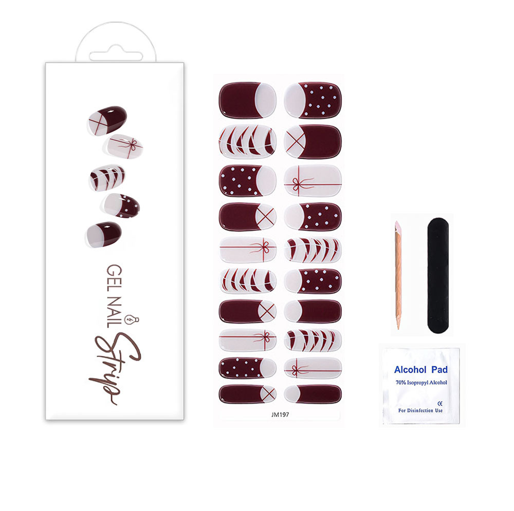 JM197 Gel Nail Wraps