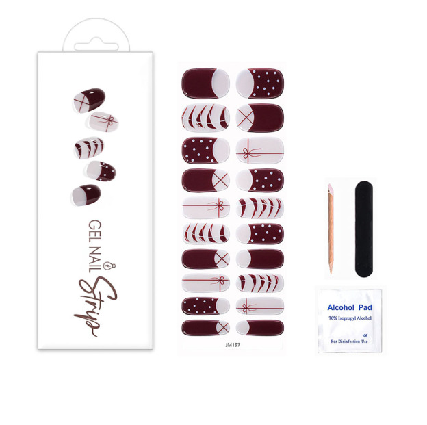 JM197 Gel Nail Wraps