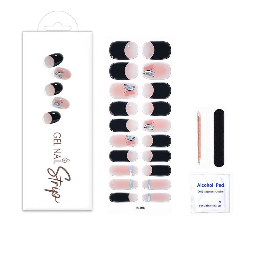 JM198 Gel Nail Wraps