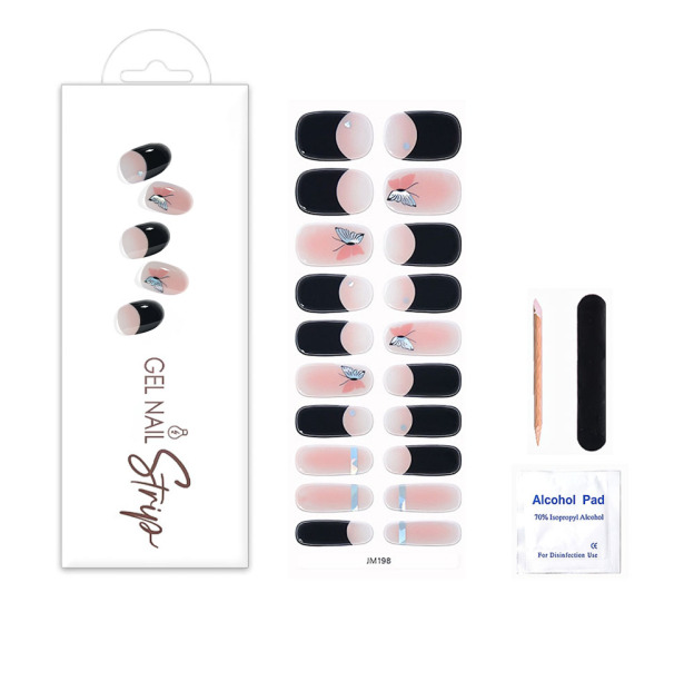 JM198 Gel Nail Wraps