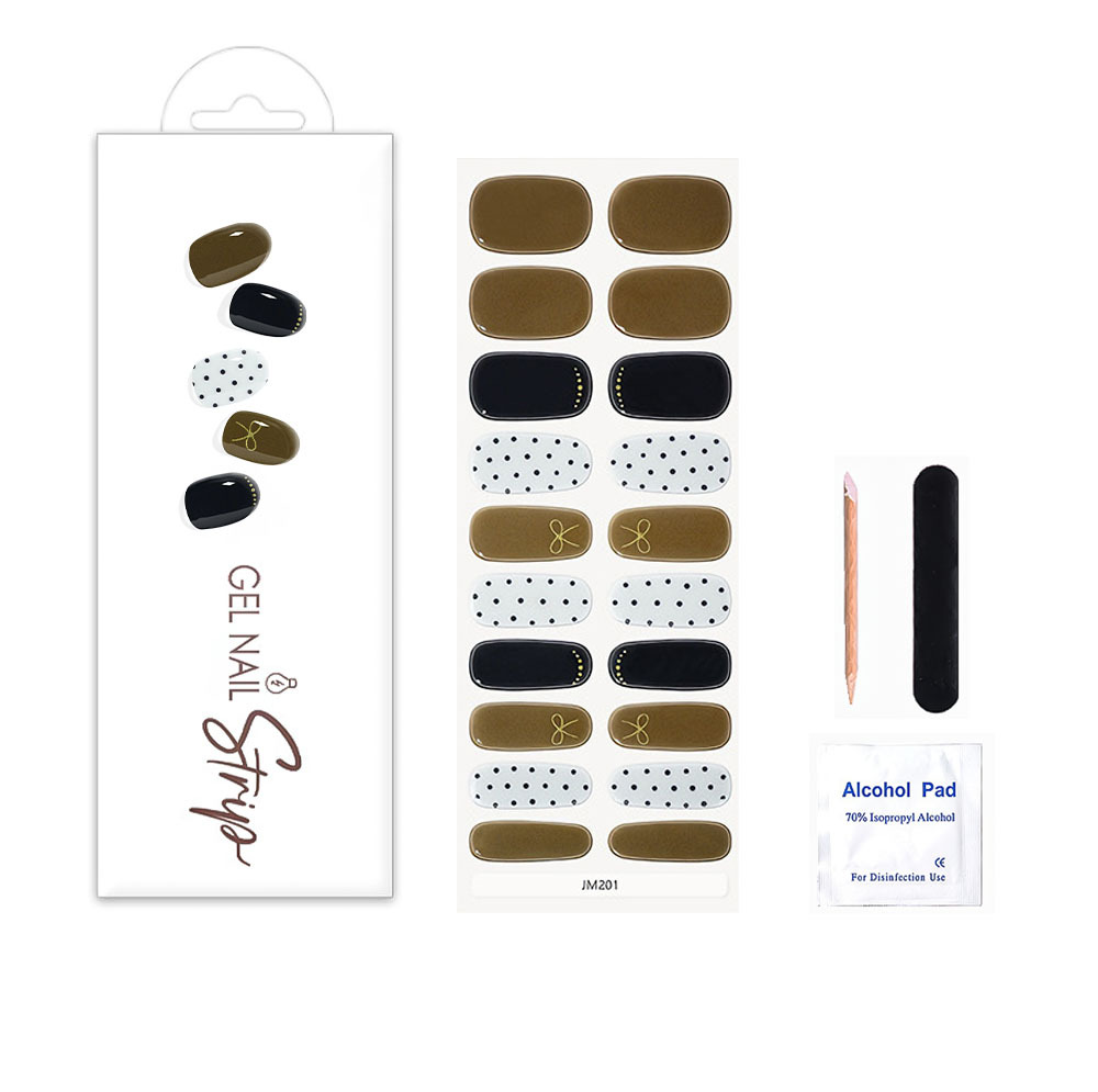 JM201 Gel Nail Wraps