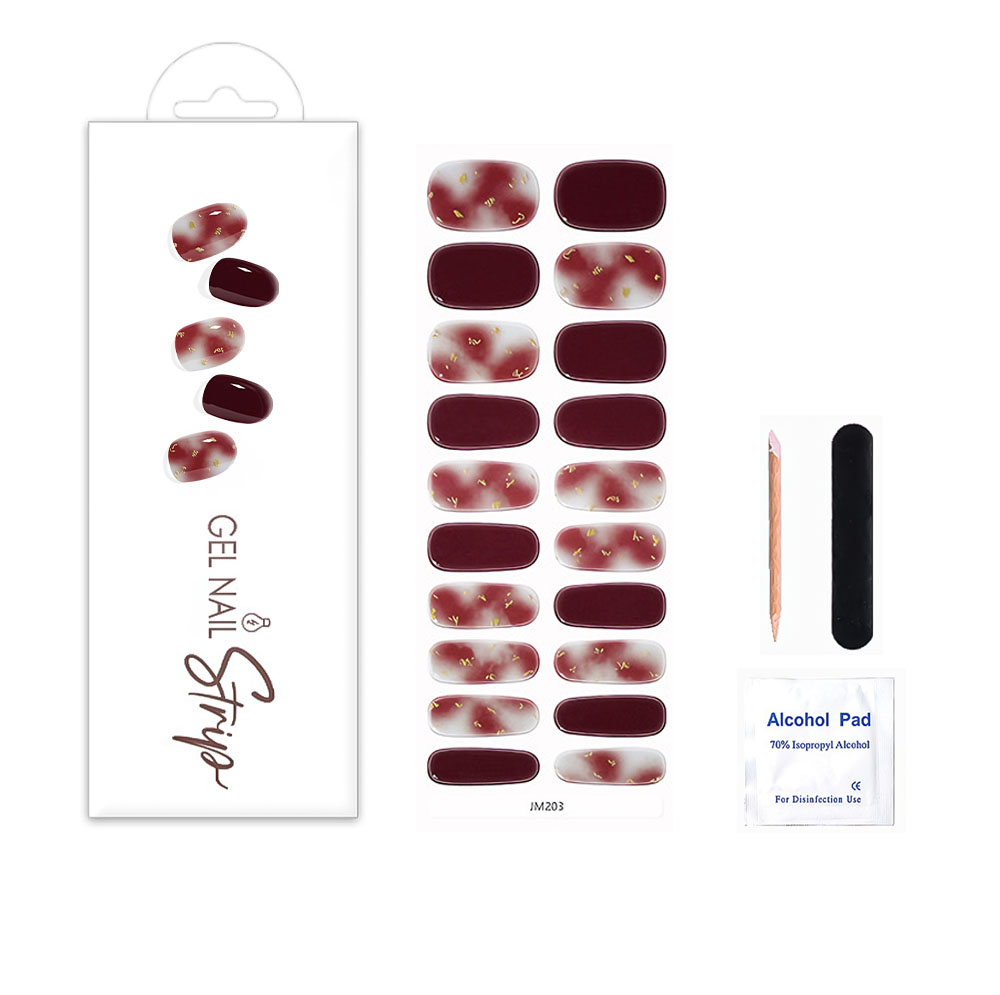 JM203 Gel Nail Wraps