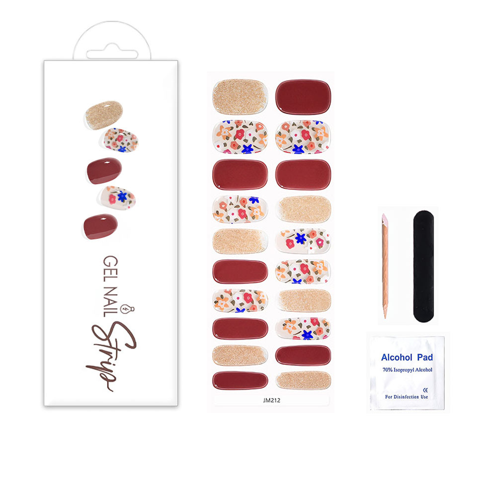 JM212 Gel Nail Wraps