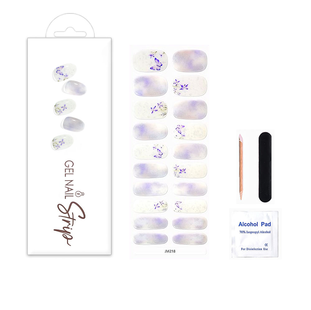 JM218 Gel Nail Wraps