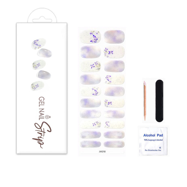 JM218 Gel Nail Wraps