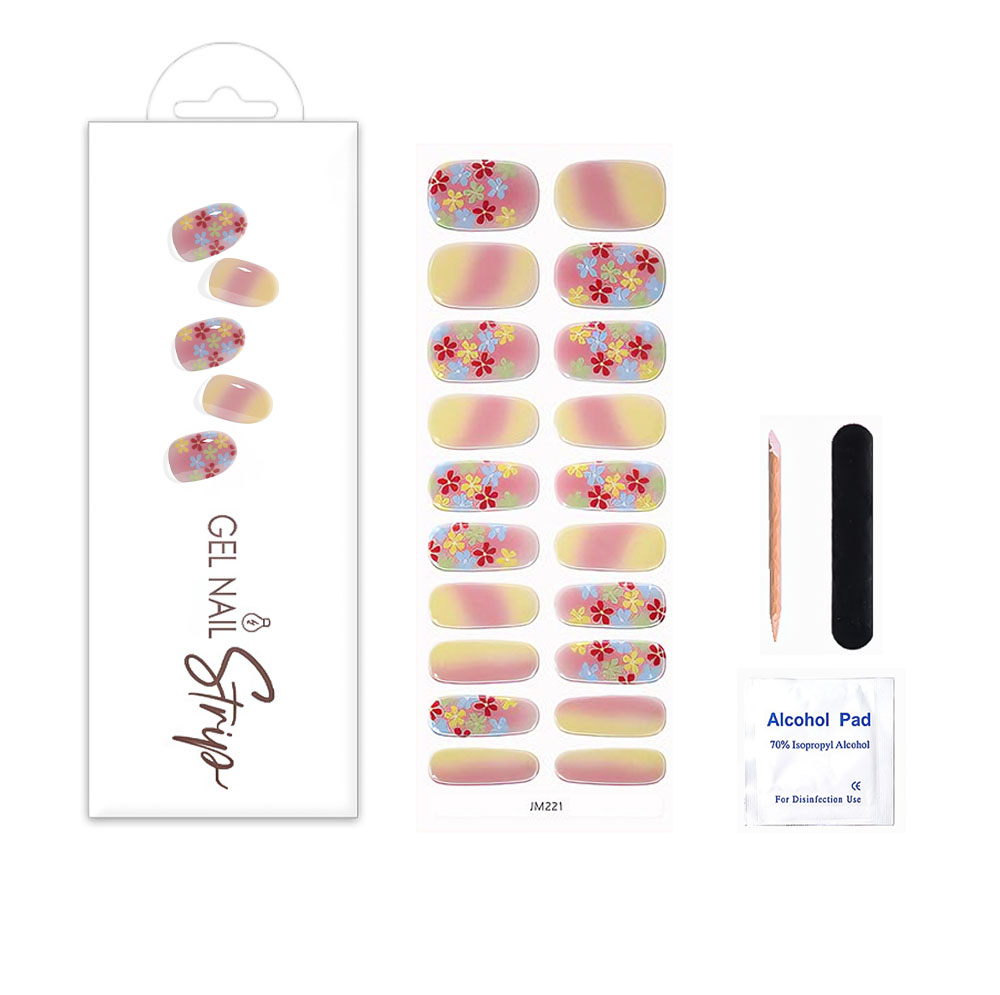 JM221 Gel Nail Wraps