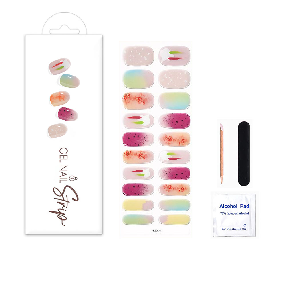 JM222 Gel Nail Wraps