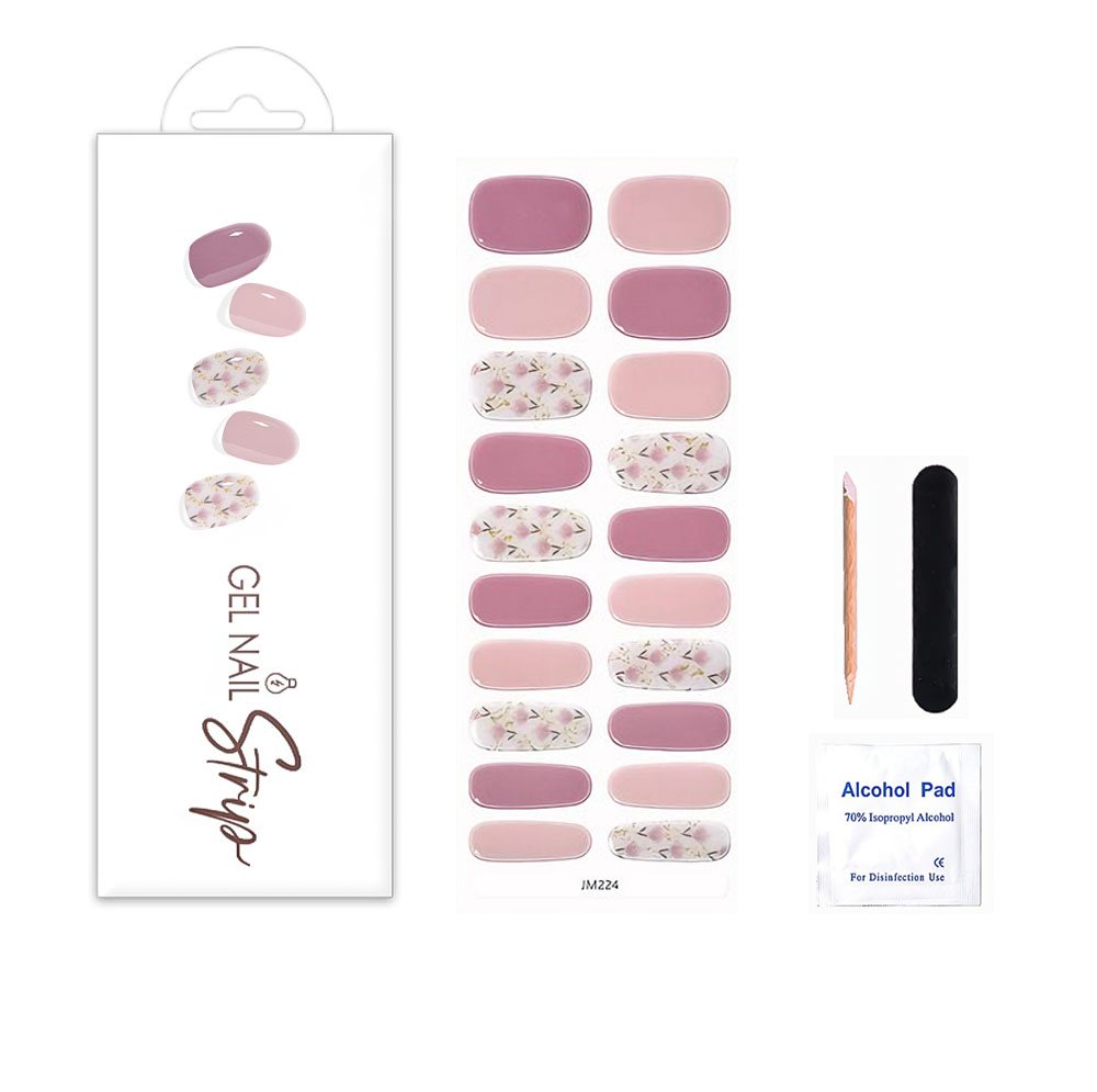 JM224 Gel Nail Wraps
