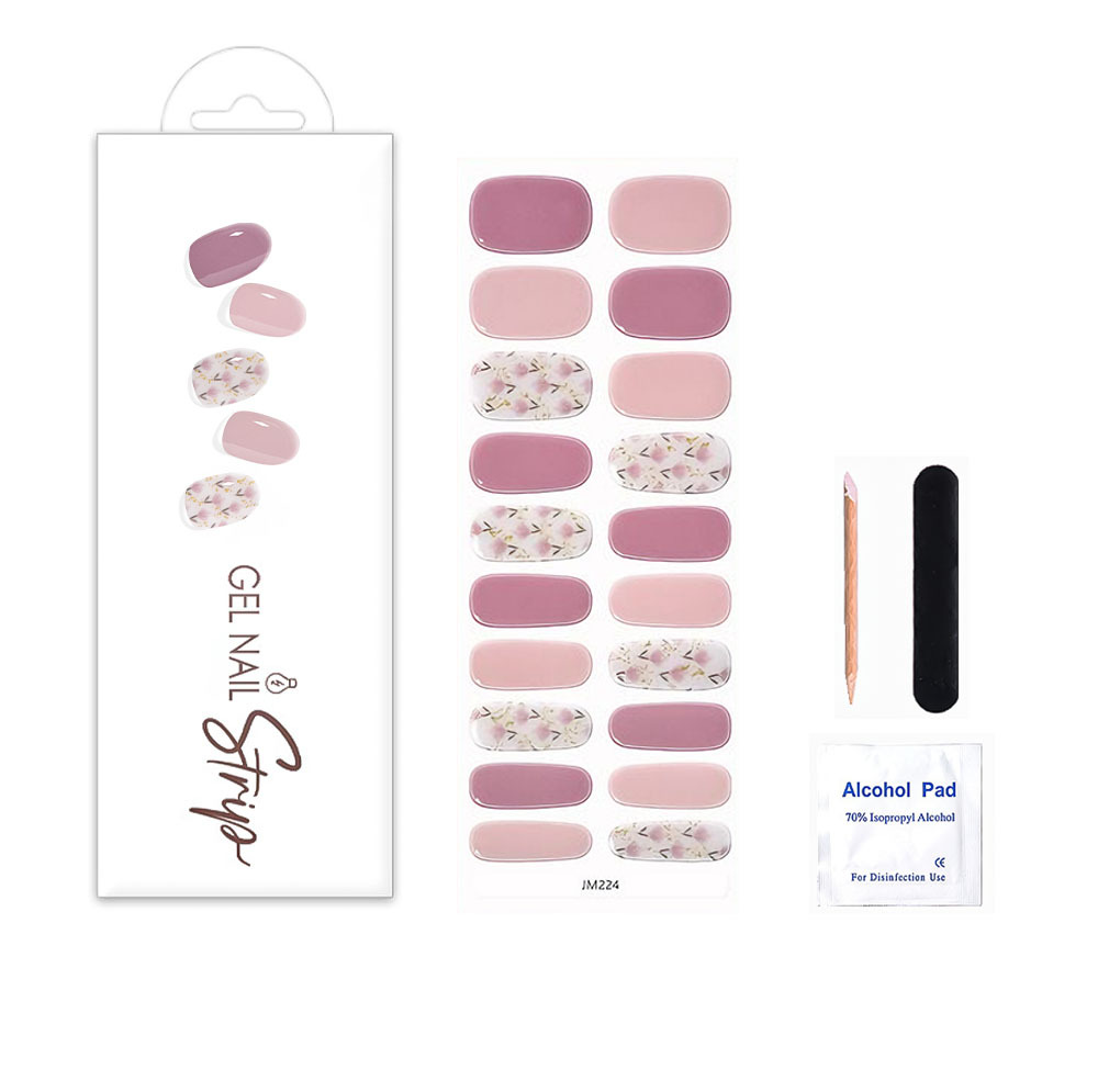 JM224 Gel Nail Wraps