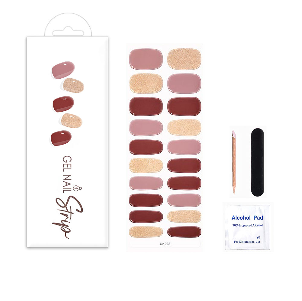 JM226 Gel Nail Wraps
