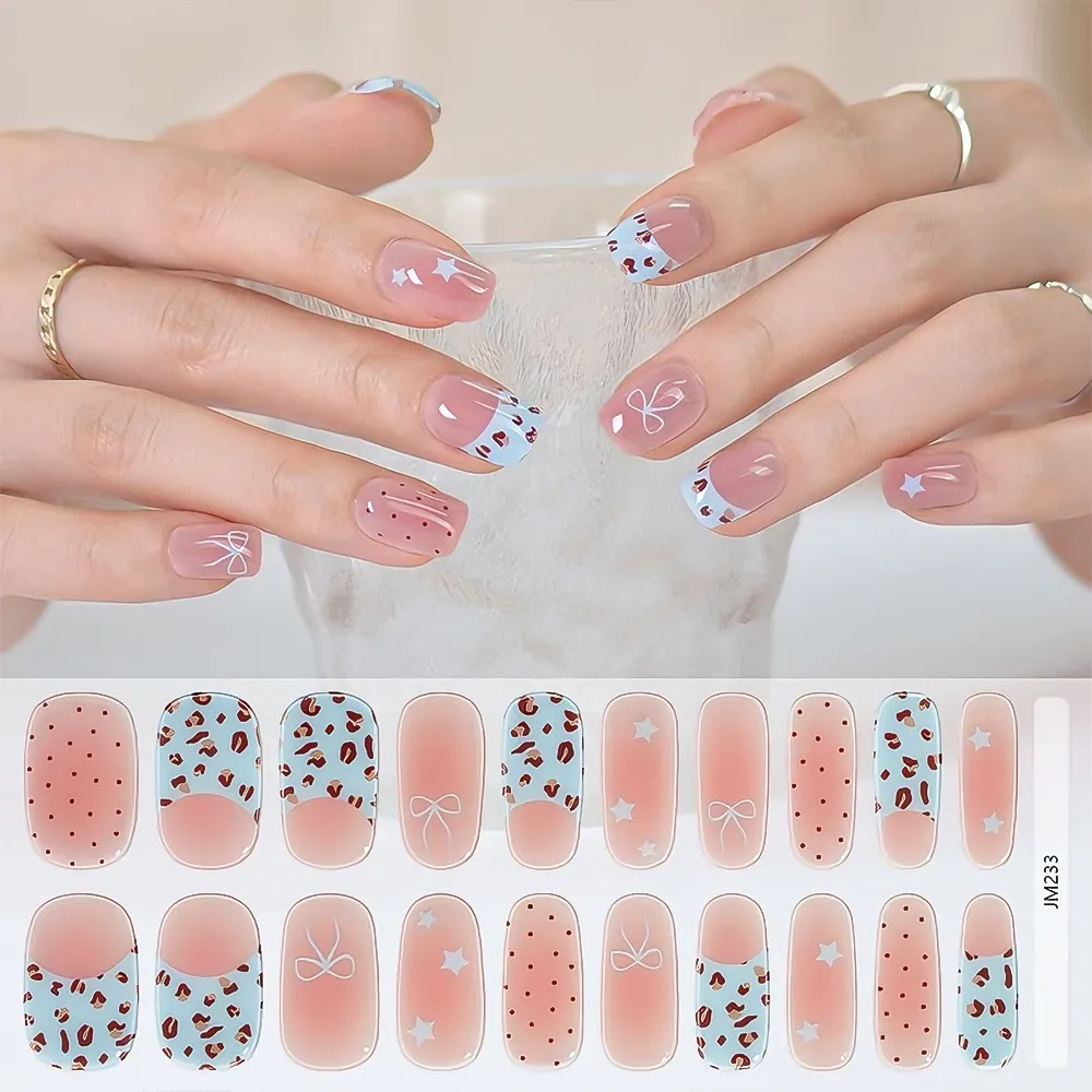 JM233 Gel Nail Wraps