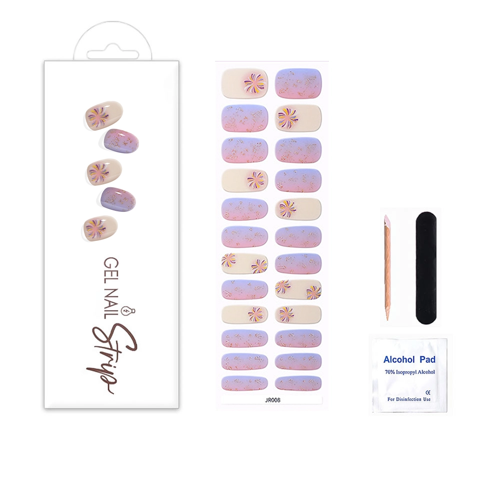 JR008 Gel Nail Wraps