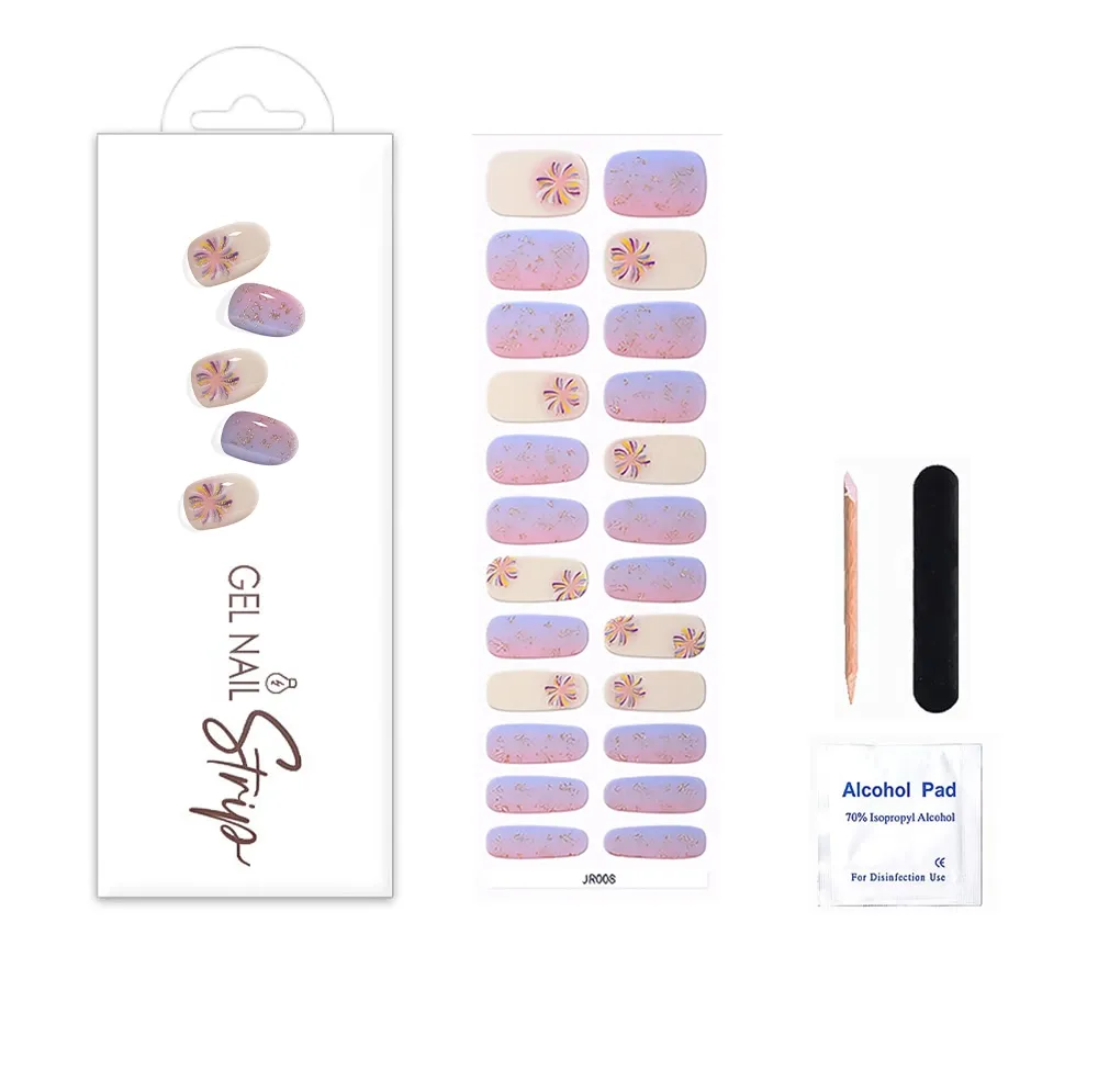 JR008 Gel Nail Wraps