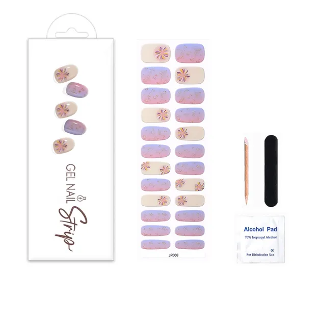 JR008 Gel Nail Wraps