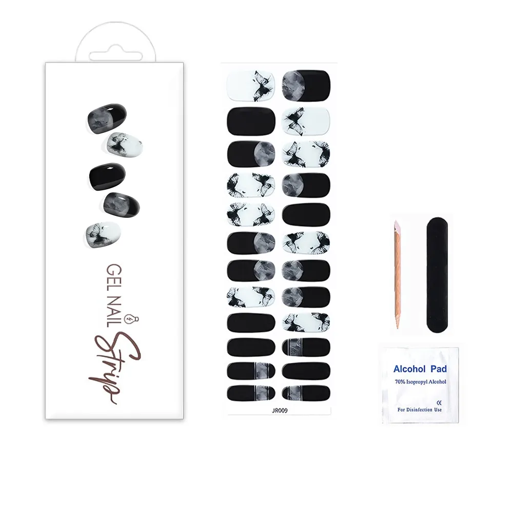 JR009 Gel Nail Wraps