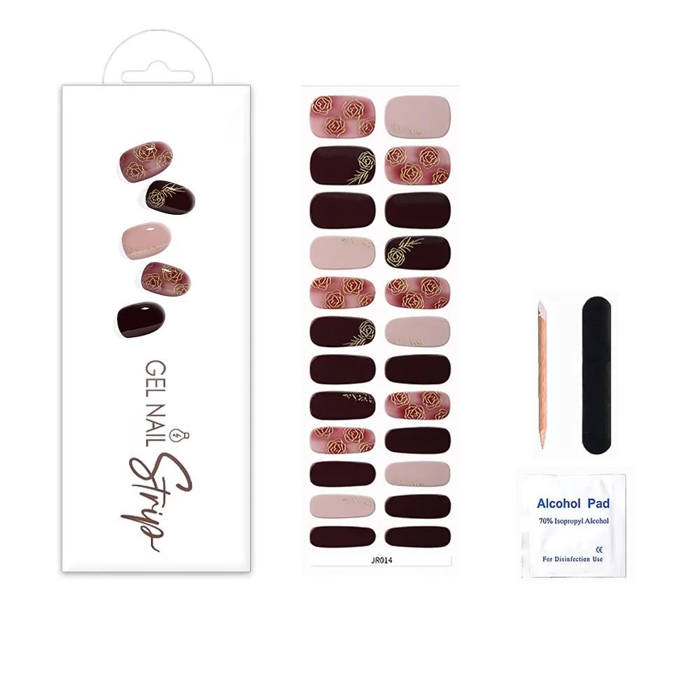 JR014 Gel Nail Wraps