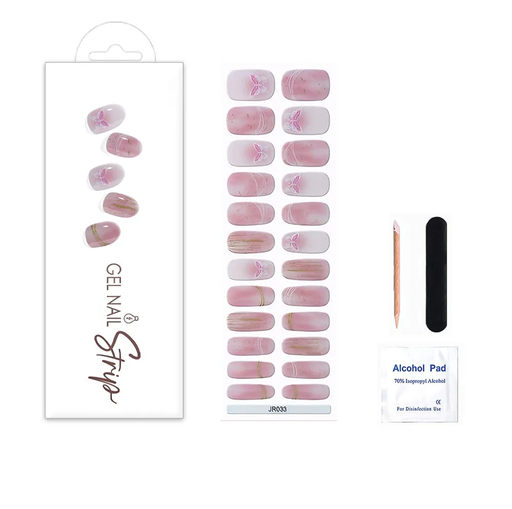 JR033 Gel Nail Wraps