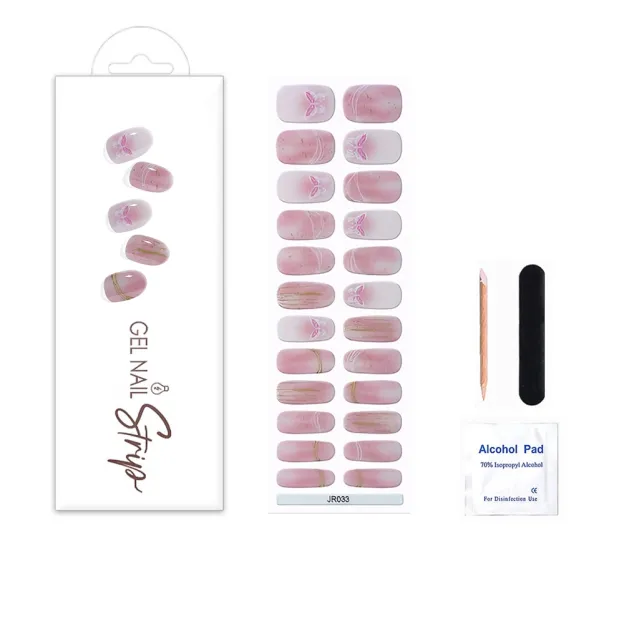 JR033 Gel Nail Wraps