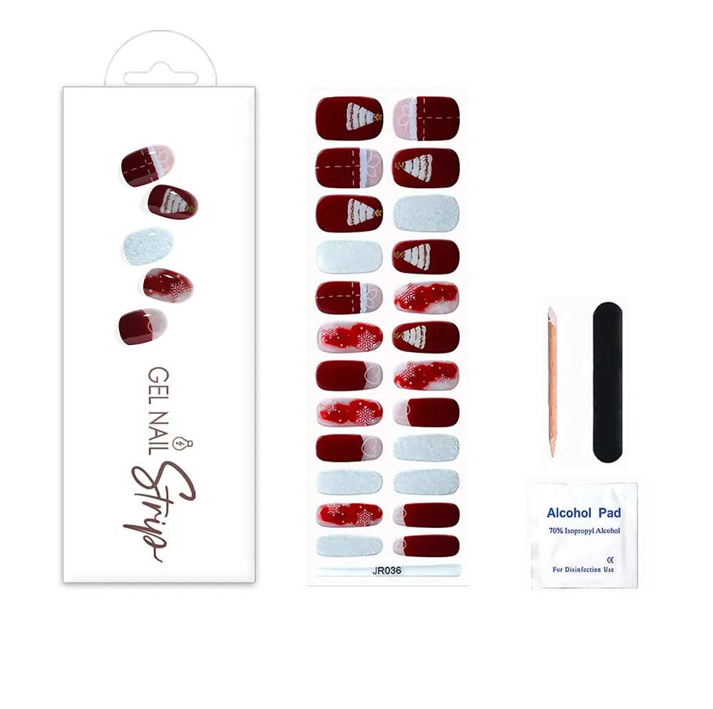 JR036 Gel Nail Wraps