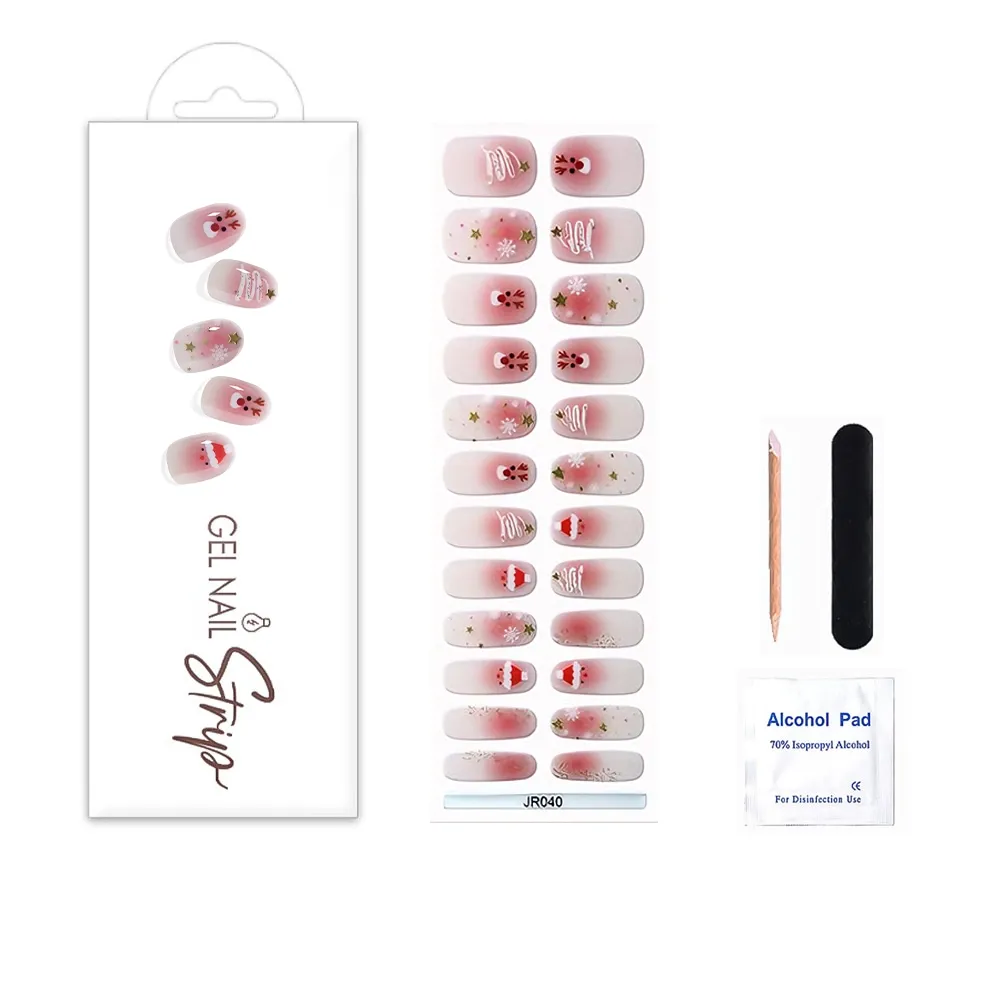 JR040 Gel Nail Wraps