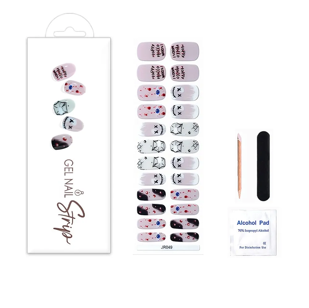 JR049 Gel Nail Wraps