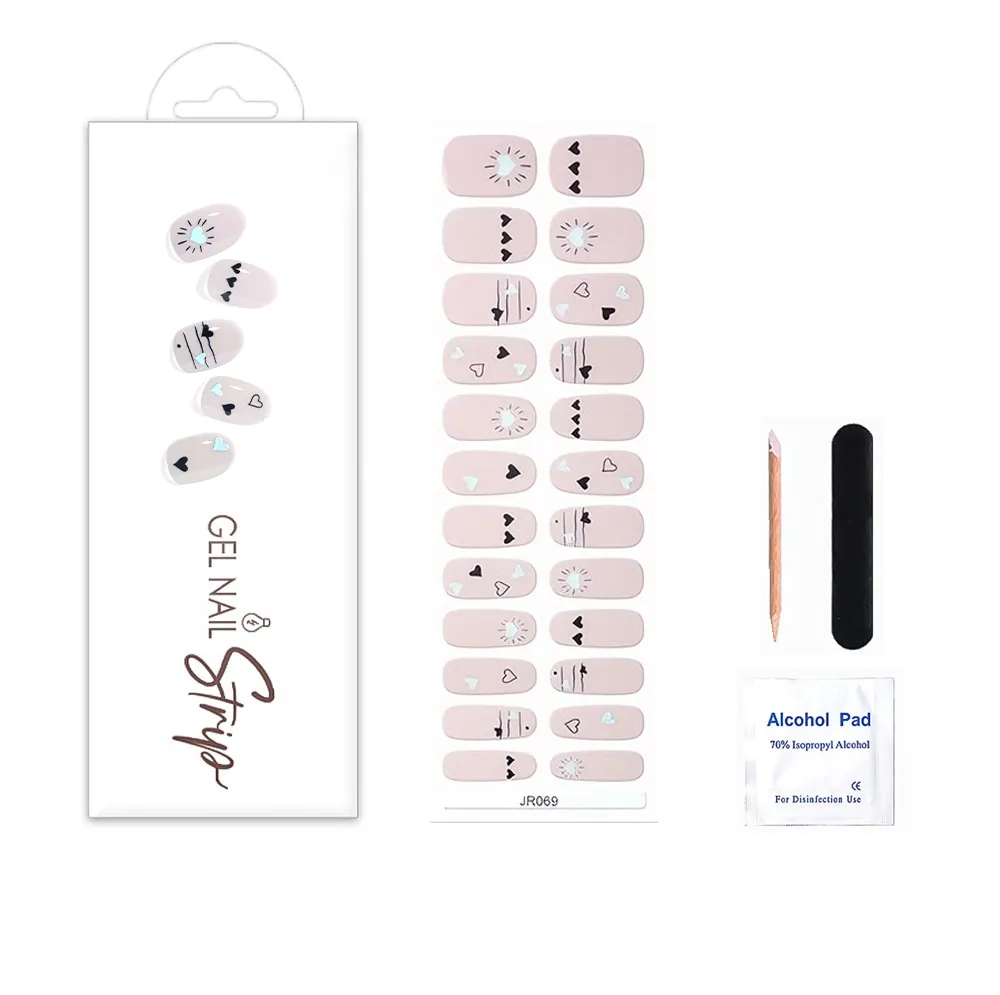 JR069 Gel Nail Wraps