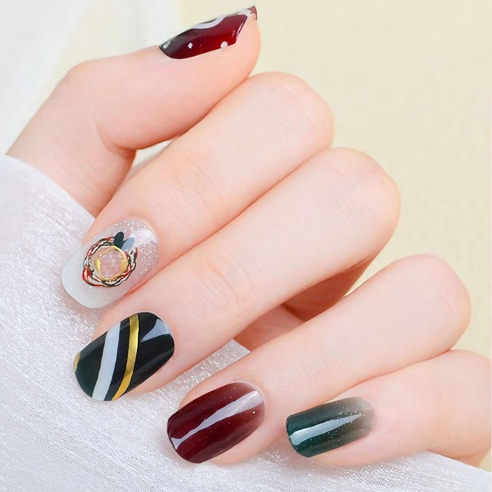 JM026 Gel Nail Wraps