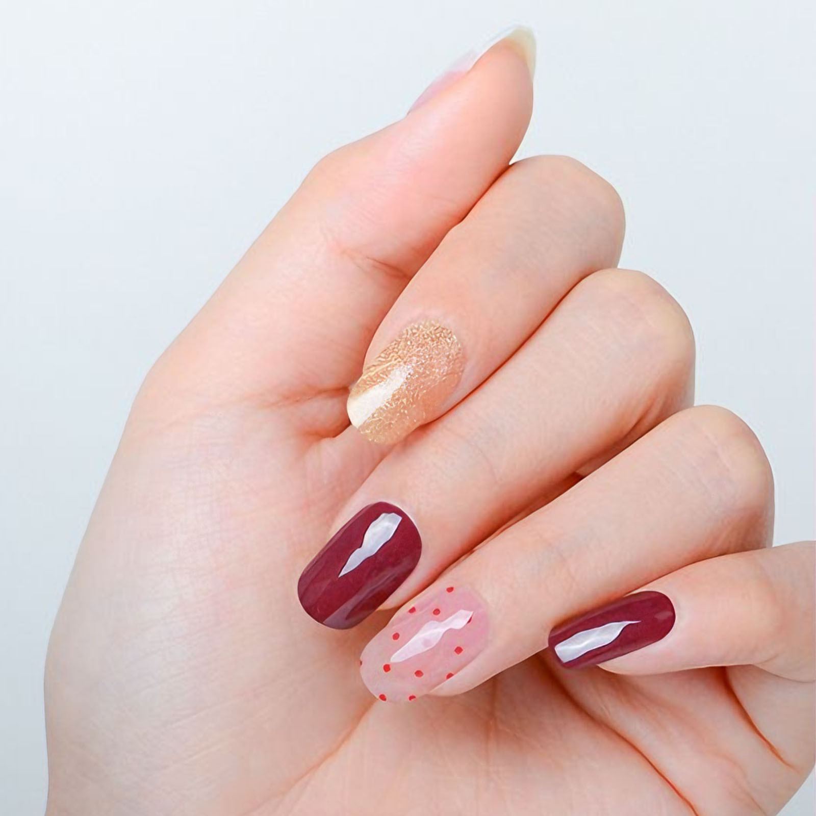 JM080 Gel Nail Wraps