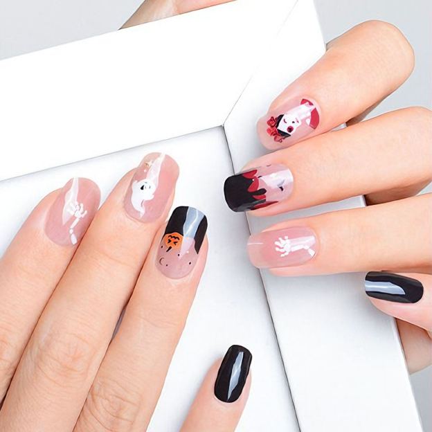 JM081 Gel Nail Wraps