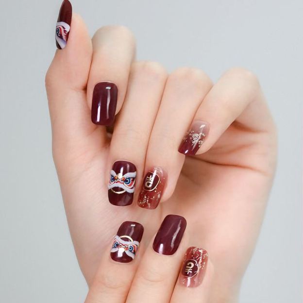 JM157 Gel Nail Wraps