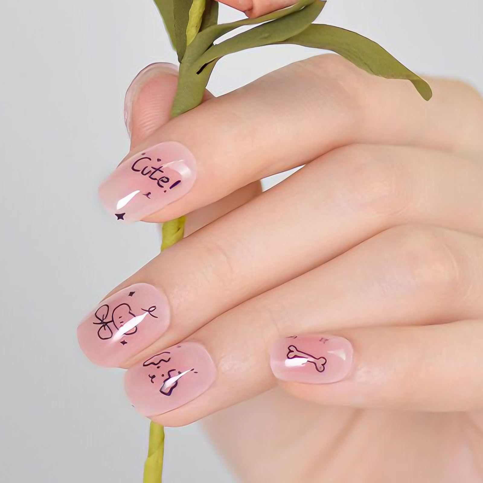 JM242 Gel Nail Wraps