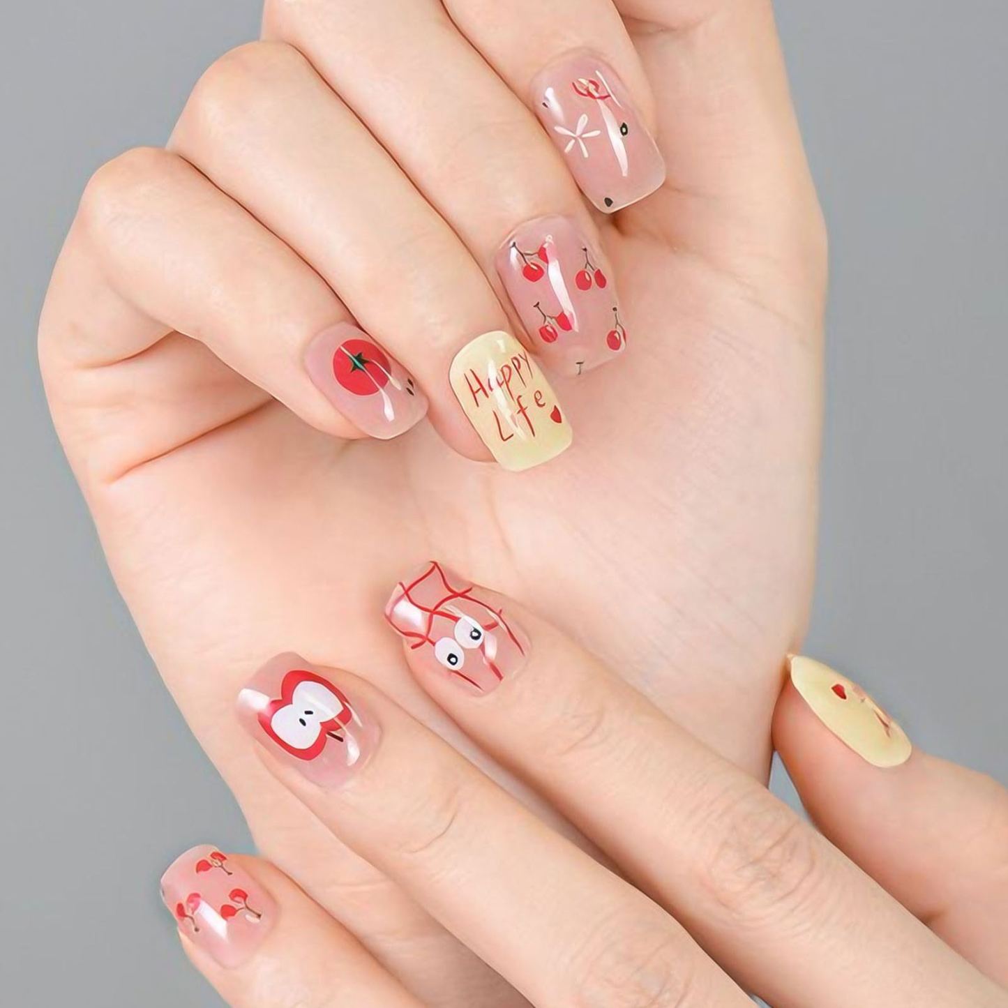 JM244 Gel Nail Wraps