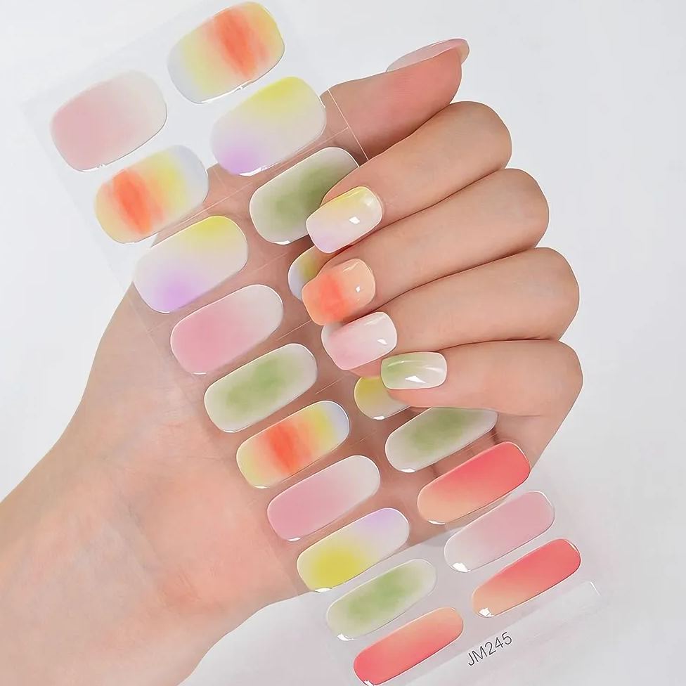 JM245 Gel Nail Wraps