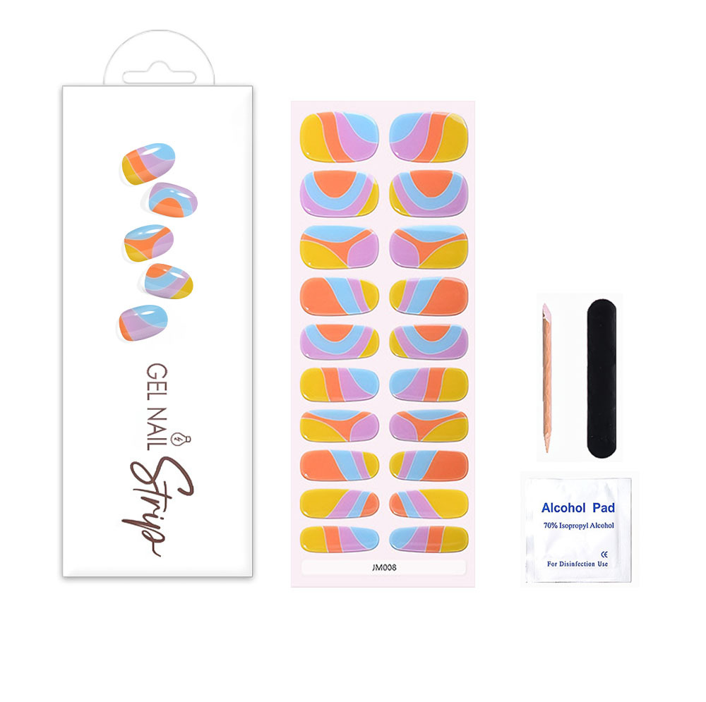 JM008 Gel Nail Wraps