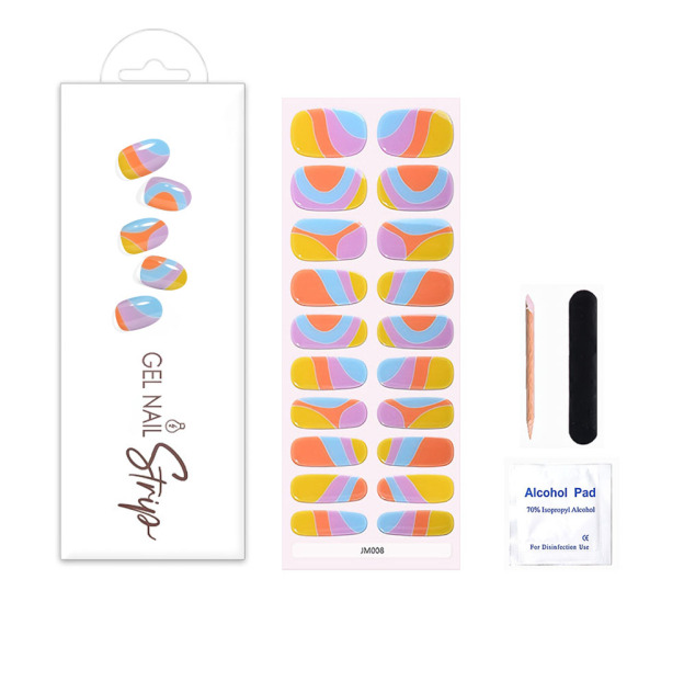 JM008 Gel Nail Wraps
