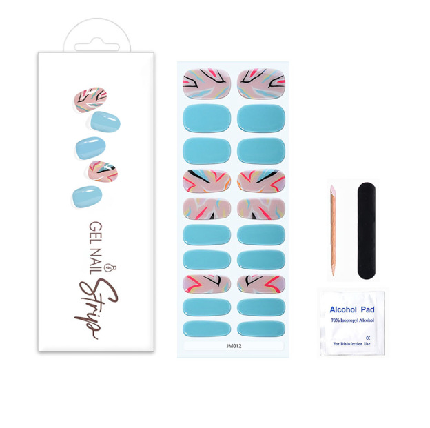 JM012 Gel Nail Wraps