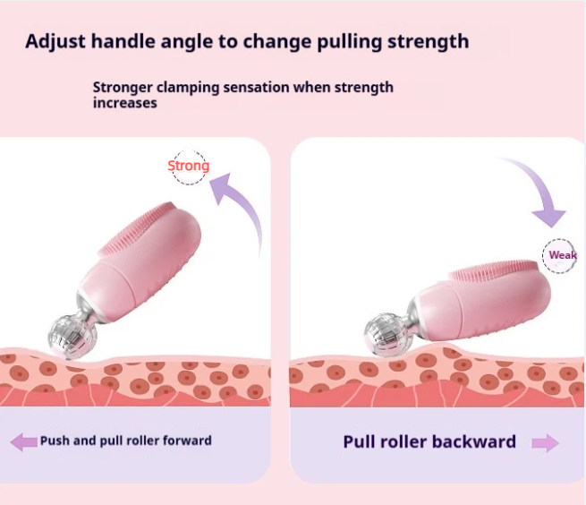 Ionic Technology Facial Cleanser - Deep Cleansing & Brightening Skin Massage Tool