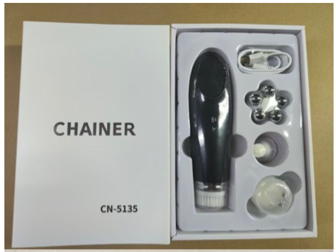 Facial Cleansing Brush & Hot Compress Massager - Electric Pore Cleaner for Face and Eyes, At-Home Skin Care Beauty Device-Lumenessence