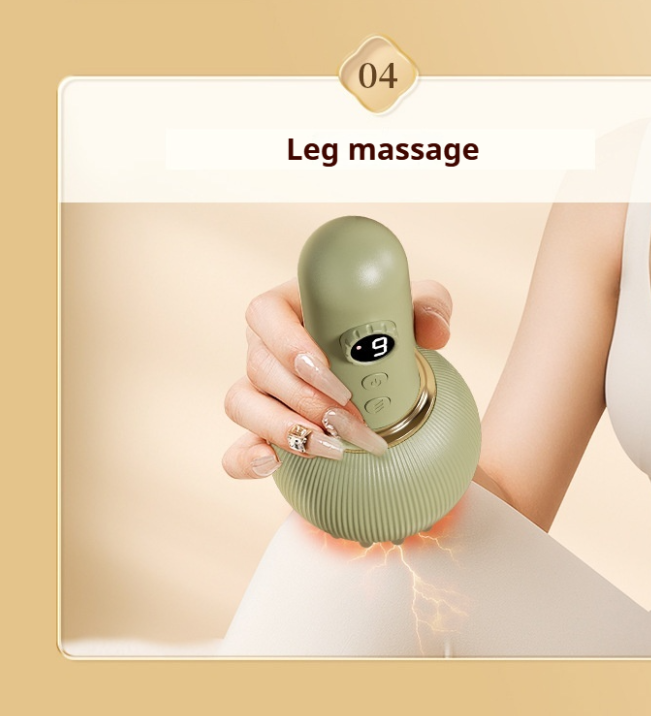 Electric Meridian Brush & Cupping Set - All-Body Massager and Gua Sha Device for Home Spa & Professional Use-Lumenessence